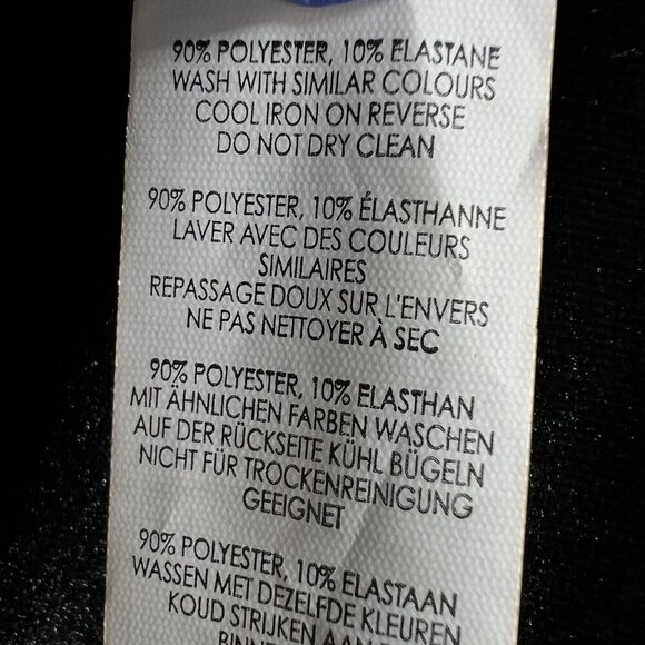 NWT Nasty Gal Black Velvet Long Sleeve Wrap Dress 8 Chic Witchy Business Career - Picture 14 of 16